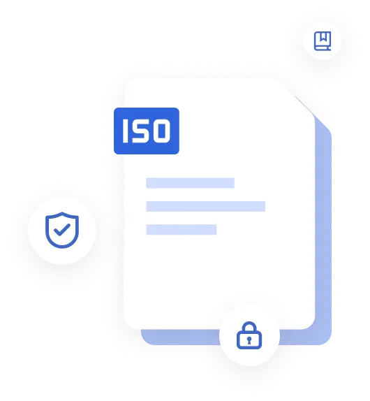 ISO 文件管理介面示意圖